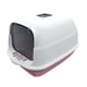 thumbnail image 5 of Caja De Arena Para Gatos Grande Con Tapa Totalmente Cerrada Con Puerta Inodoro Para Gatos Reutilizable Fondo Rosa, 5 of 6