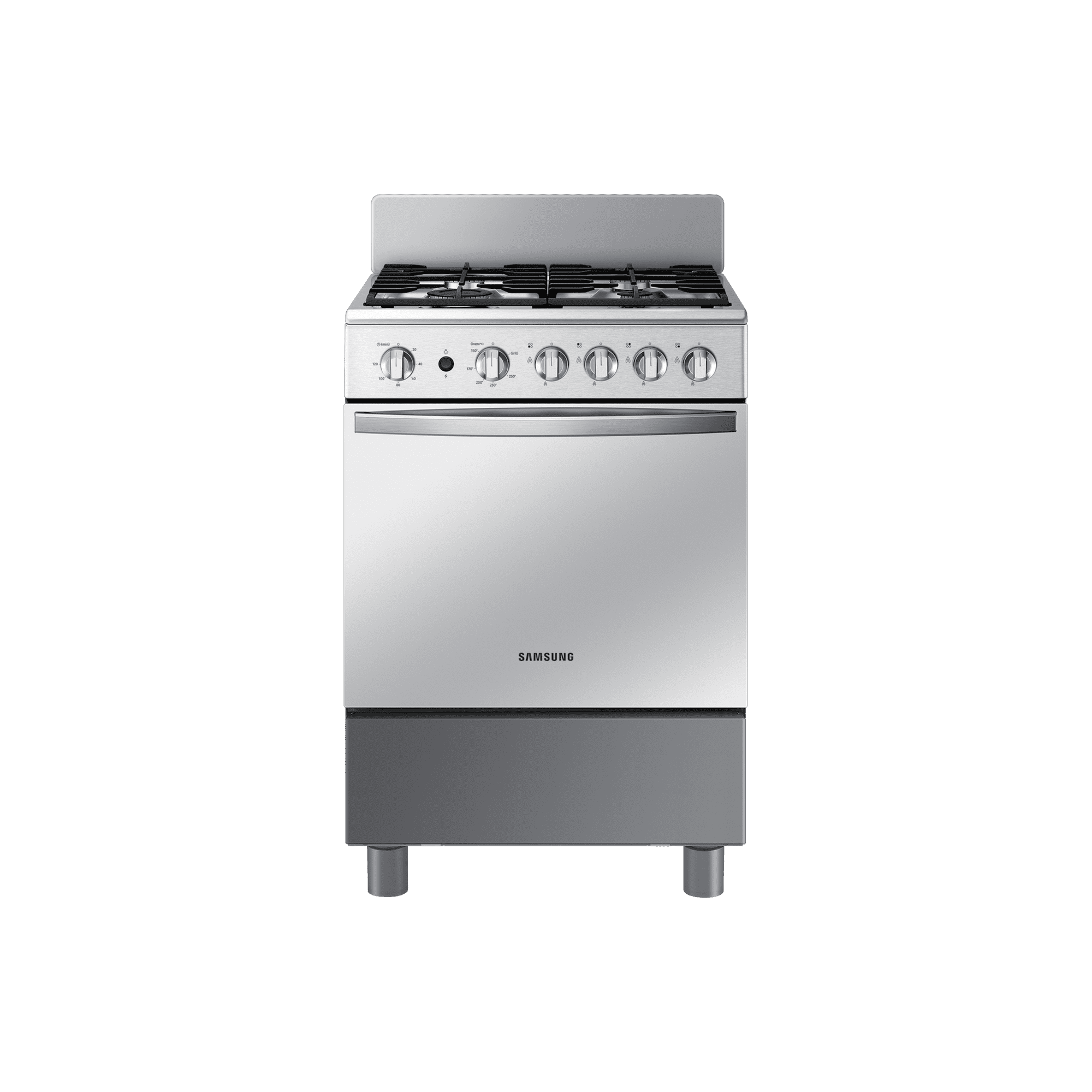 Samsung - Cocina Gas Licuado / Gas Natural 4 Quemadores Nx24bg57413szs