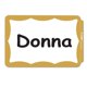 thumbnail image 1 of Insignias identificativas C-Line 92266, 100/BX, borde dorado, 8,9 x 5,7 cm, 1 of 1