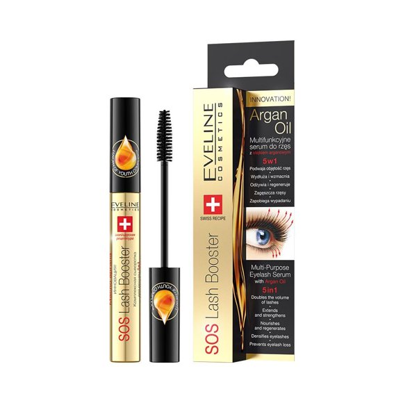 EVELINE COSMETICS Lash Booster Suero para Pestañas con Aceite de Argán