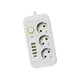 thumbnail image 4 of Regleta De Enchufes Múltiples, Adaptador De Carga Rápida De La UE Para Pared, Hogar, Oficina, Blanco 3, 4 of 5