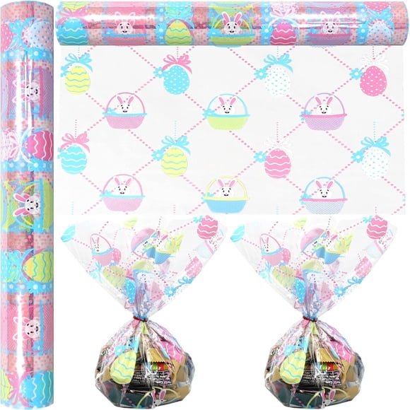 Rollo de Celofán AnapoliZ Pascua 100 ft x 16 in, 2.3 Mil