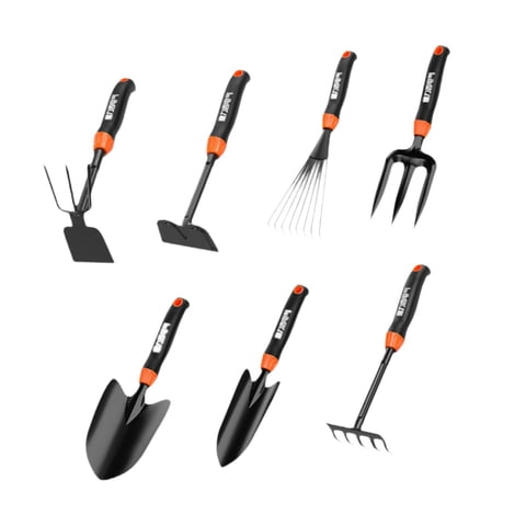 Ioensy - Kit De Herramientas De Jardinería, Herramientas De Plantación Para Horticultores Experimentados, Regalo Para Exteriores, 7 Piezas