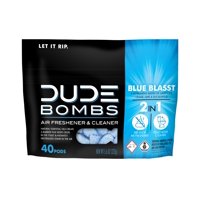 Stank Eliminator Dude Bombs, 40 Cápsulas, Aroma Fresco, 2 En 1