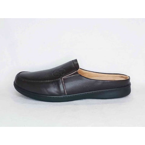 Chaudes - Pantufla Hombre Cuero Cafe 39/40 M