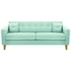 thumbnail image 1 of Sofa New Retro 3CG Felpa 04 Verde Agua, 1 of 6