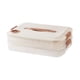 thumbnail image 2 of Contenedor De Almacenamiento De Alimentos Con Asas Y Tapas Para Carne, Snacks, Pasta, Doble, 2 of 3