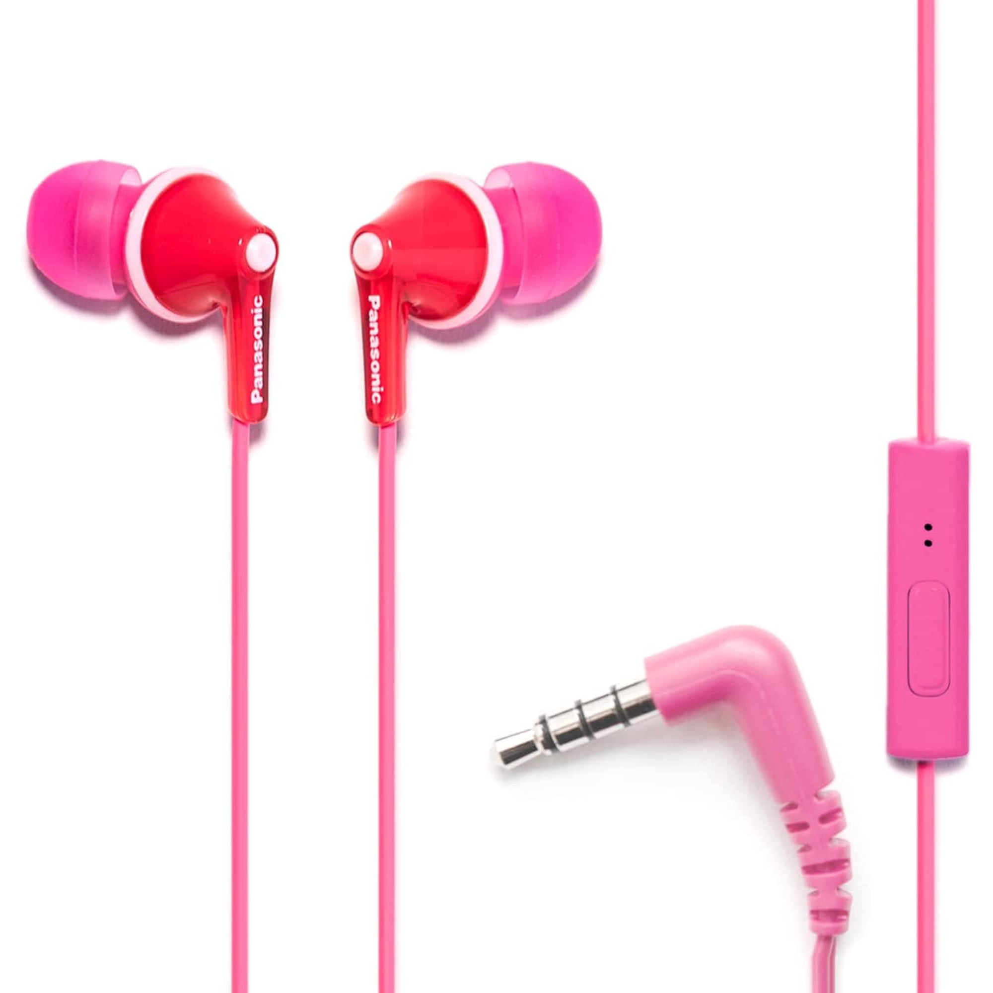 Auriculares Con Cable Panasonic Ergofit Rp-tcm125-p Con Micrófono Rosa
