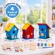 thumbnail image 3 of Neliblu 12 Pack DIY Bird House Kits for Kids, 3 Unique Shapes, 3 of 3