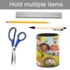 thumbnail image 5 of El Show de Pícaro-theme Cylinder Pen Holder Pencil Organizer with Flannel Lining PVC Leather Material Cardboard Base for study work 10*8CM, 5 of 6