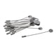 thumbnail image 2 of 20 Set Stick Pin Hat Lapel Pins Broche Base Parte DIY Hallazgos Artesanía En Blanco, 2 of 2