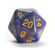 thumbnail image 2 of Set de polietileno Sirius Dice, unicornio, morado y dorado (7), 2 of 2