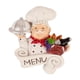 thumbnail image 3 of Estatua De Chef Imán De Nevera Resina Decoración Creativa 3D Para Mapas De Cocina Canasto De Frutas, 3 of 3