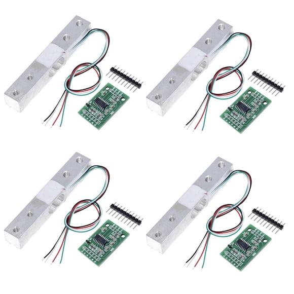Sensor de peso de la célula de carga + módulo ADC HX711 de 10 kg para Arduino