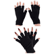 thumbnail image 2 of Guantes de Lana sin Dedos Guantes de Invierno Térmicos y Transpirables, 2 of 5