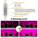 thumbnail image 2 of 1pc LED Grow Light For Indoor Plants, 20W Grow Light Strips With Auto On / Off Timer, 48 LEDs /4 Dimmable Levels, Plant Light Bars For Succulents, Seedlings, Indoor Greenhouse, Plant Shelf, 2 of 3