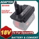 thumbnail image 1 of Adaptador para Bos*ch Batería de Litio de 18V BAT609 BAT618 Convertir a para Dy*son Batería V6 para Dy*son Aspiradora de Mano Uso, 1 of 6