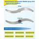 thumbnail image 2 of Brazo rociador para lavavajillas IWIWE WD22X33498/WD22X26622, 2 of 9