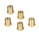 thumbnail image 5 of 5x Aleación De Aleación De Aleación Mando Mando Thread Thread Nuts Insertar Set M10x1.25, 5 of 5
