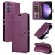 thumbnail image 1 of Premium Wallet Case for Samsung Galaxy S23 FE with Card Slots & Kickstand, Flip Cover Purple, 1 of 6