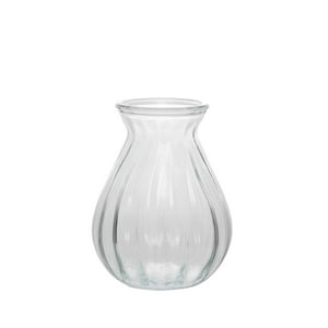 Sohogar - Florero De Vidrio Transparente 14 Cm