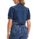 thumbnail image 3 of INSPIRE CHIC Chaqueta de Mezclilla Recortada para Mujer 2026 Chaquetas de Jean de Manga Corta de Moda Bolero Shrug 2XL Azul, 3 of 6