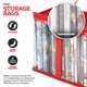 thumbnail image 3 of Set de 2 bolsas de almacenamiento para DVD Stock Your Home, color rojo, 3 of 7