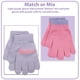 thumbnail image 4 of Set de gorro y guantes de invierno Disney «Believe» Pastel Princess, 4 of 7