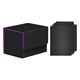 thumbnail image 2 of Caja De Baraja De Cartas Premium Para Caja De Naipes Coleccionables, Caja De Almacenamiento De Baraja, Color Negro Y Morado, 2 of 3