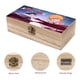 thumbnail image 3 of Caja Organizadora de Madera Rústica Bleach Desmarcar, 3 of 6