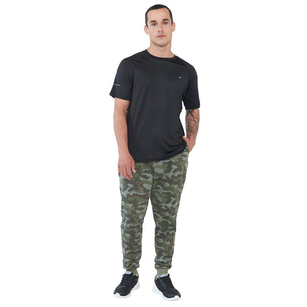 Buzo Hombre Deportivo Jogger Print Verde Corona
