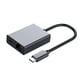 thumbnail image 1 of Adaptador Ethernet 2 En 1 USB Tpye C Para Cargar O Descargar Ahorro De Espacio, 1 of 5