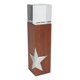 thumbnail image 1 of Trofeo Madera Cristal Silver Star Plateado Elegante Plateado, 1 of 4