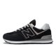 thumbnail image 5 of Zapatillas New Balance 574 Core para hombre, negro/blanco, 10.5 US, 5 of 8
