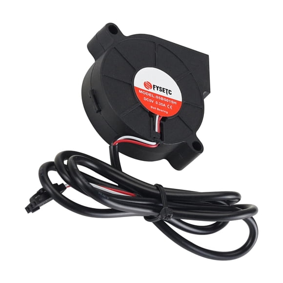 Turbo Cooler Fan Reemplazo Dual Ball Bearing DC Fan Para MK3S 5015 5V Negro