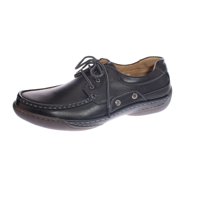 Vía Franca - Zapato Casual Negro Modelo Italiano