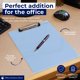 thumbnail image 2 of Portapapeles Office Solutions Direct 24x32 cm Azul Claro, 2 of 7