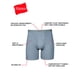 thumbnail image 2 of Calzoncillo bóxer Hanes Ultimate FreshIQ de algodón sin etiqueta para hombre, 2 of 5