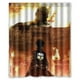 thumbnail image 1 of Cortina de ducha de Attack on Titan con ganchos (60 x 72 pulgadas), 1 of 3