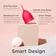 thumbnail image 2 of Copa menstrual Saalt, diseño premium y máxima comodidad, 2 of 7