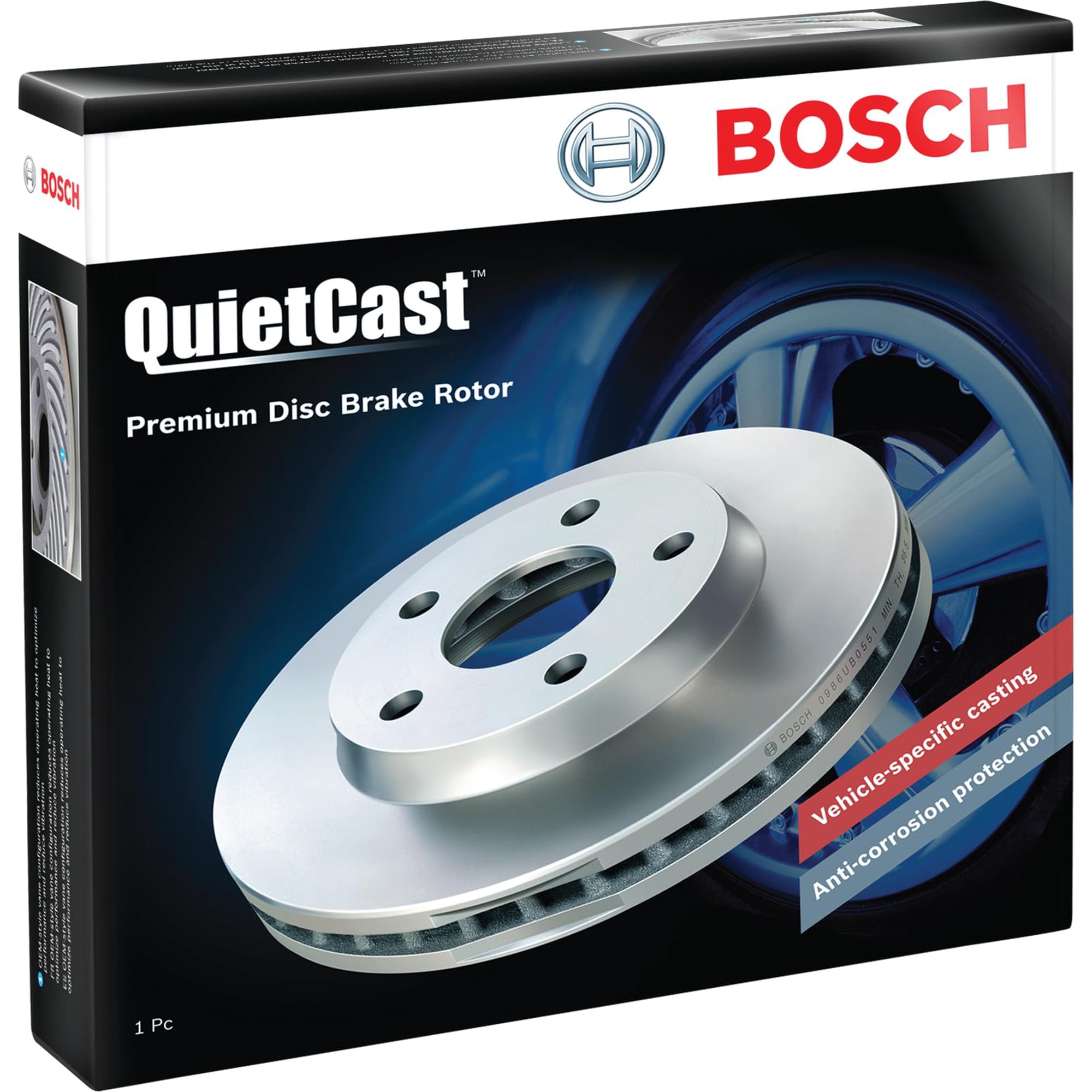 Disco De Freno De Disco Bosch Quietcast Premium Para Acura, Honda