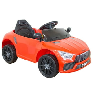 Bebesit - Auto Eléctrico Meche Premium Niños Niñas Infantil Rojo