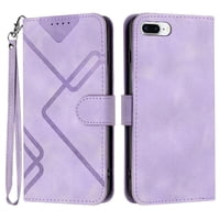 Funda Foxdock Para Iphone 7 Plus/8 Plus – Tipo Libro Con Soporte, Billetera, Correa Y Diseño Elegante