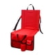 thumbnail image 5 of Silla De Estadio Plegable Cojín De Asiento Para Acampar Al Aire Libre Viaje Ligero Rojo, 5 of 5
