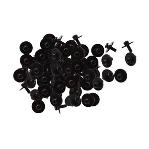 Magideal - 50 Tornillos De Tambor, Ganchos De Garra, Tornillos De Montaje De Tambor De Jazz, Piezas De Hardware De Percusión De Metal Fuerte Para Tambor De Bajo , M4X18Mm