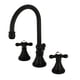 thumbnail image 1 of Grifo de baño Kingston Brass Governor KS2980AX negro mate, 1 of 3