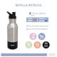 thumbnail image 2 of Botella metal 600ML, color surtido, 1 Un, 2 of 10