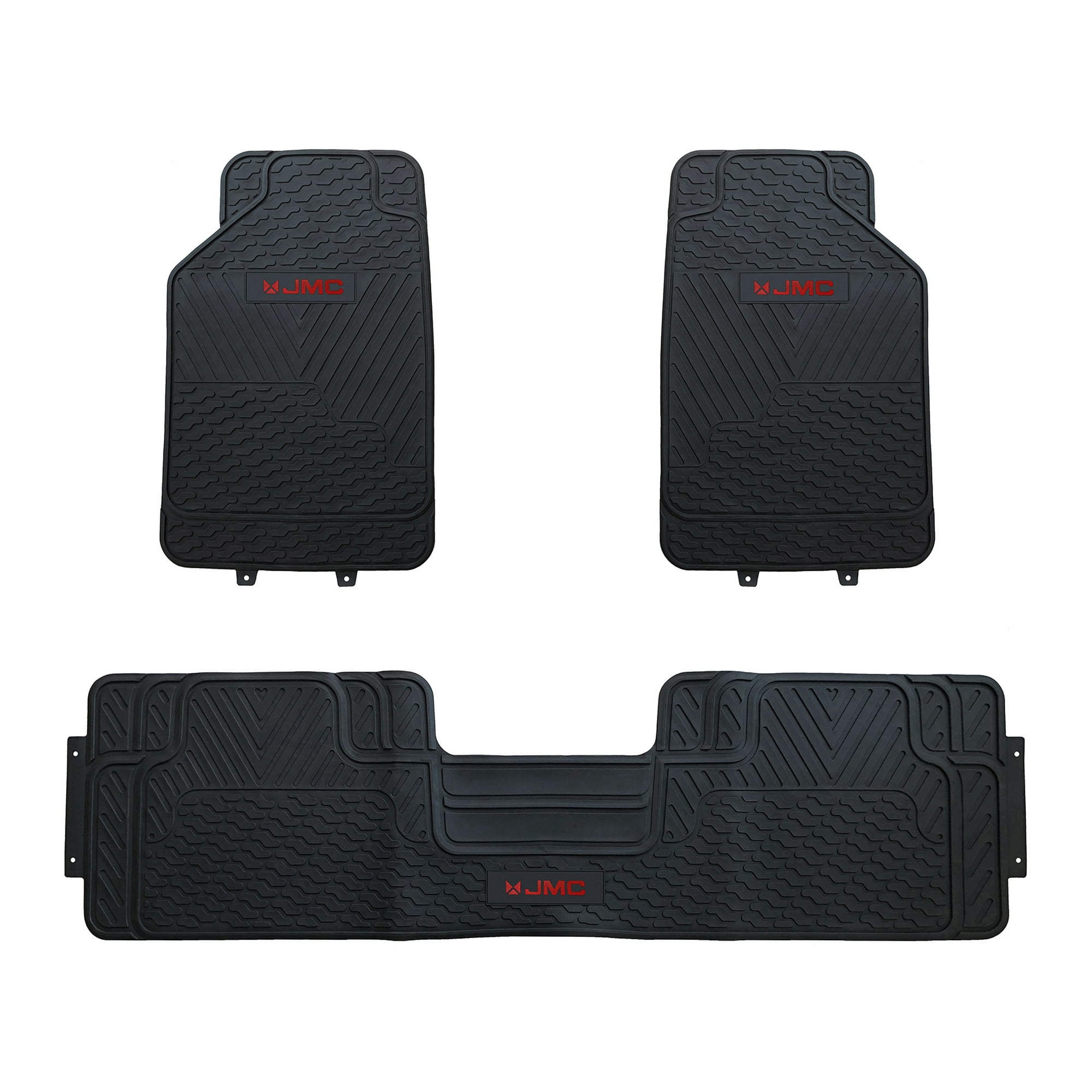 Jj Group - Pisos De Goma 3 Piezas Jmc Para Vehículos