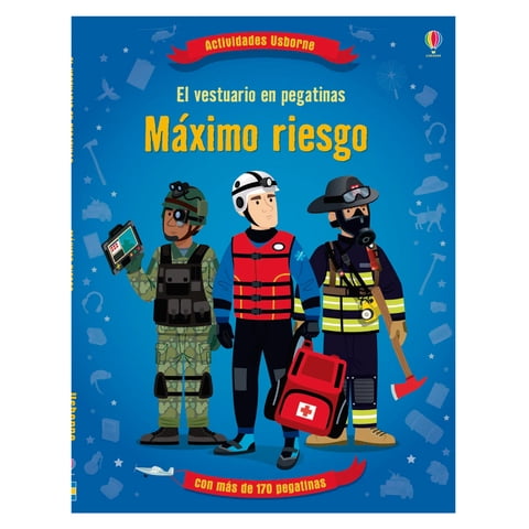 Usborne - Libro El Vestuario Maximo Riesgo En Pegatinas