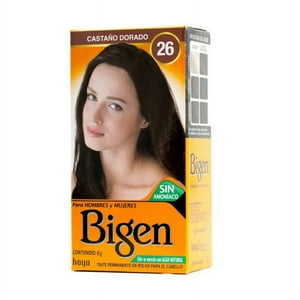 Bigen - Tinte Permanente En Polvo Sin Amoníaco Castaño Dorado 26 6Gr
